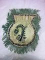 Victorian drawstring purse hand embroidered